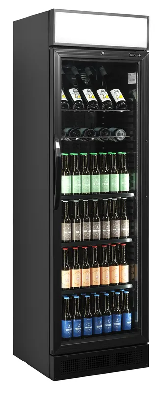 Tefcold Enfriador de botellas color negro CEV425CP BLACK - Armarios expositores - 1 puerta - imagen 2