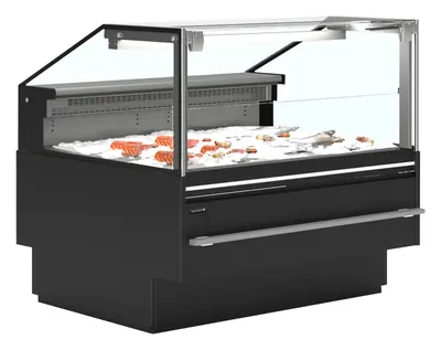 Tefcold Vitrina refrigerada SOCA-F12590B - Refrigeradores de supermercado