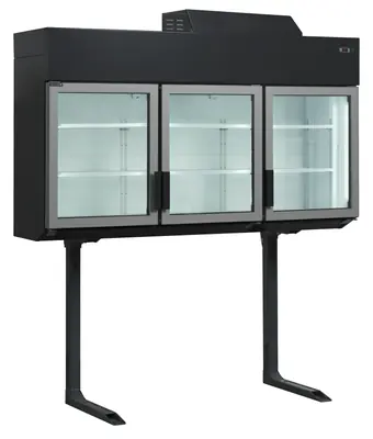 Tefcold Mural de supermercado de pared MTF185B VS - Refrigeradores de supermercado
