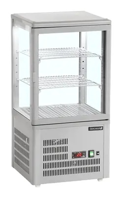 Tefcold Vitrina de exposición refrigerada UPD60-GREY - Armarios de exposición refrigerados