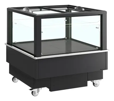 Tefcold Refrigerador/congelador negro para la venta por impulso EIB-D1010-B1 - Congeladores portátiles