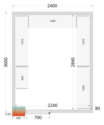 Tefcold CRPF2430 Shelf Rack System Kit - Estanterías