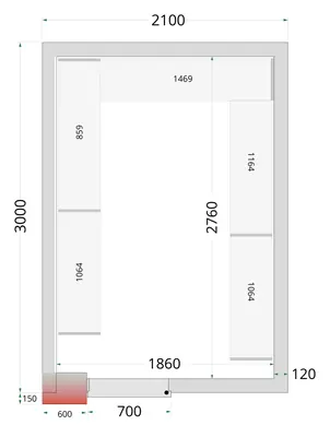 Tefcold CRNF2130 Shelf Rack System Kit - Estanterías