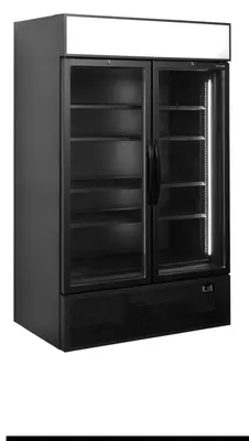 Tefcold Expositor refrigerado color negro FSC1200H BLACK - Armarios expositores - 2-3 puertas