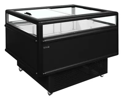 Tefcold Refrigerador para la venta por impulso color negro UHD201 /Black - Refrigeradores de supermercado