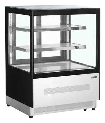 Tefcold Vitrina de exposición refrigerada LPD900F/BLACK - Armarios de exposición refrigerados