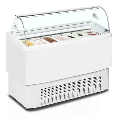 ISA Vitrina para helados ventilada FIJI 7 - Vitrinas para helados