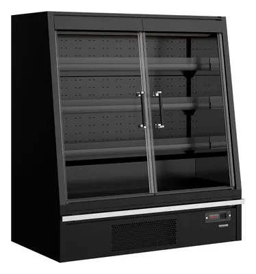 Tefcold Refrigerador mural de supermercado Galaxy+ GPL14FGD Black - Murales refrigerados / multidecks