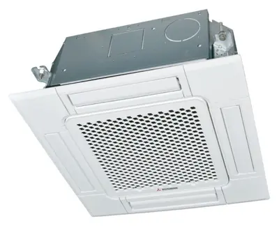 Aire acondicionado cassette Mitsubishi Heavy Industries Smart · conjunto 1x1 FDTC(N)25VHNX-W - Cassette 1x1