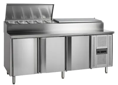 Tefcold Mesa fría de preparación de sándwiches SS8300 - Saladettes