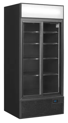 Tefcold Expositor refrigerado color negro FSC891S Black - Armarios expositores - 2-3 puertas