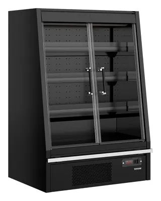 Tefcold Refrigerador mural de supermercado Galaxy+ GPL10FGD Black - Murales refrigerados / multidecks