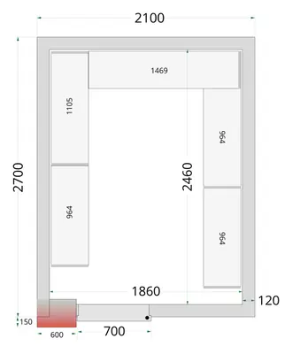 Tefcold CRNF2127 Shelf Rack System Kit - Estanterías