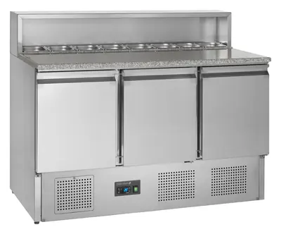 Tefcold Mesa fría de pizza GN1/1 PT930 - Mesas frías de pizza
