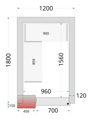 Tefcold CRNF1218 Shelf Rack System Kit - Estanterías