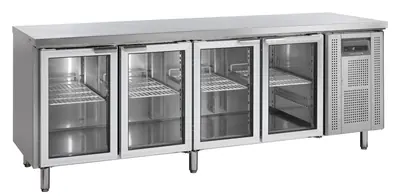 Tefcold Mesa fría de refrigeración GN1/1 CK7410G - Mesas frías