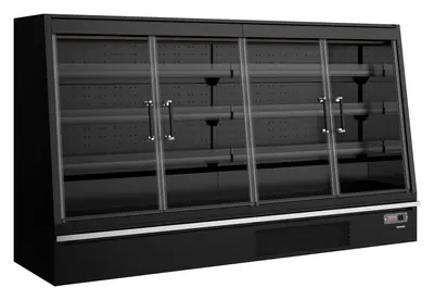 Tefcold Refrigerador mural de supermercado Galaxy+ GPL26FGD Black - Murales refrigerados / multidecks