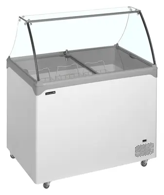 Tefcold Congelador para helados de cubeta NIC302SC-SO - Vitrinas para helados