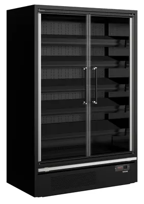 Tefcold Refrigerador mural de supermercado Galaxy+ GP14FGD Black - Refrigeradores de supermercado