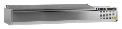 G-Line by Tefcold Vitrina refrigerada sobre encimera GN1/3 GVC38-180 S/S - Sobrevitrinas