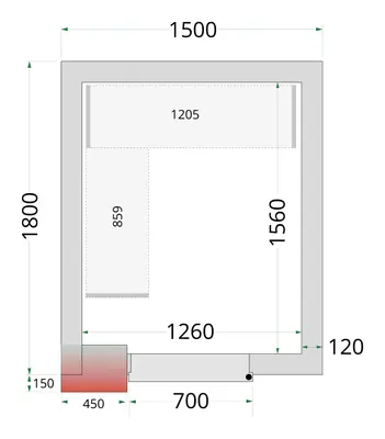 Tefcold CRNF1518 Shelf Rack System Kit - Estanterías
