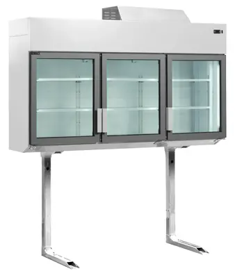 Tefcold Mural de supermercado de pared MTF185 VS - Refrigeradores de supermercado