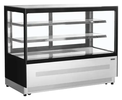 Tefcold Vitrina de exposición refrigerada LPD1500F/BLACK - Armarios de exposición refrigerados