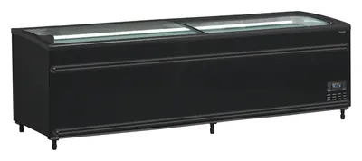 Tefcold Isla de supermercado bitemperatura color negro SFI250B-CF VS - Refrigeradores de supermercado