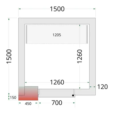 Tefcold CRNF1515 Shelf Rack System Kit - Estanterías